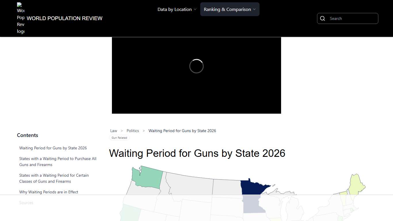Waiting Period for Guns by State 2026